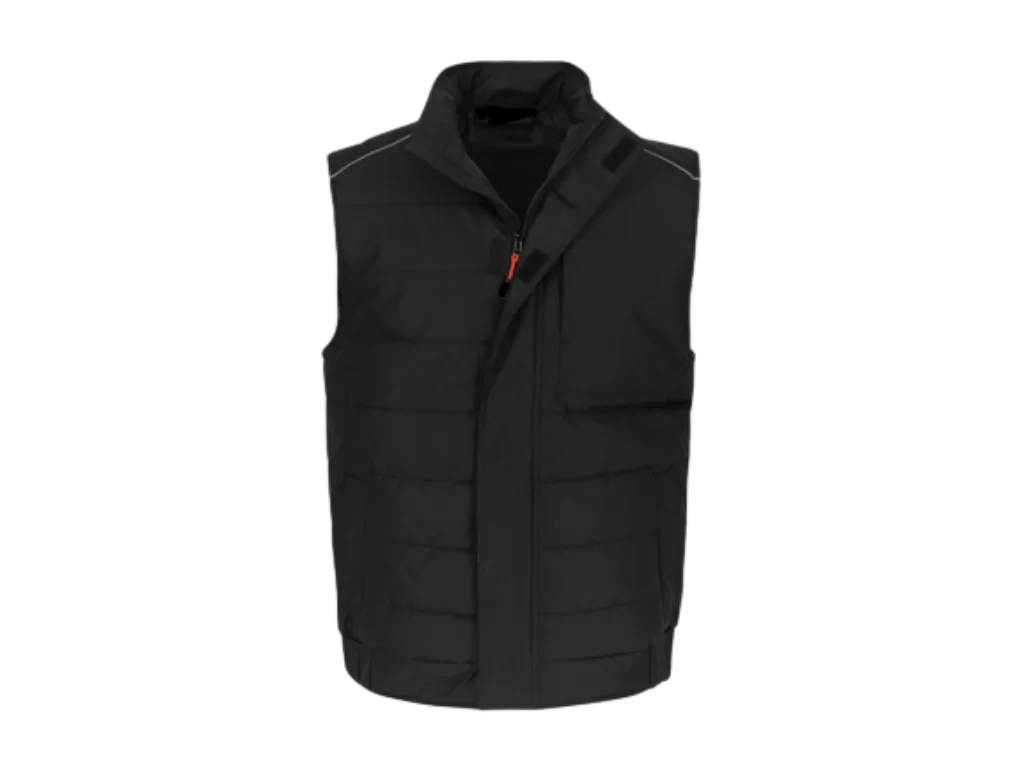 Multi-pocket, water-repellent bodywarmer