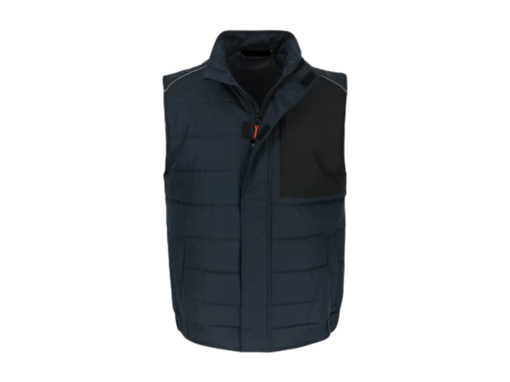 Multi-pocket, water-repellent bodywarmer