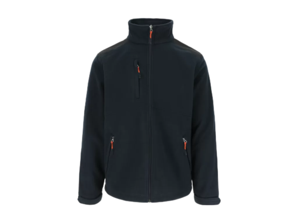 Ademend, waterafstotende en winddichte fleece jas