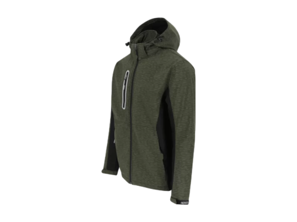 Werkende reflecterende softshell -jas waterdicht / ademend / waterafstotend