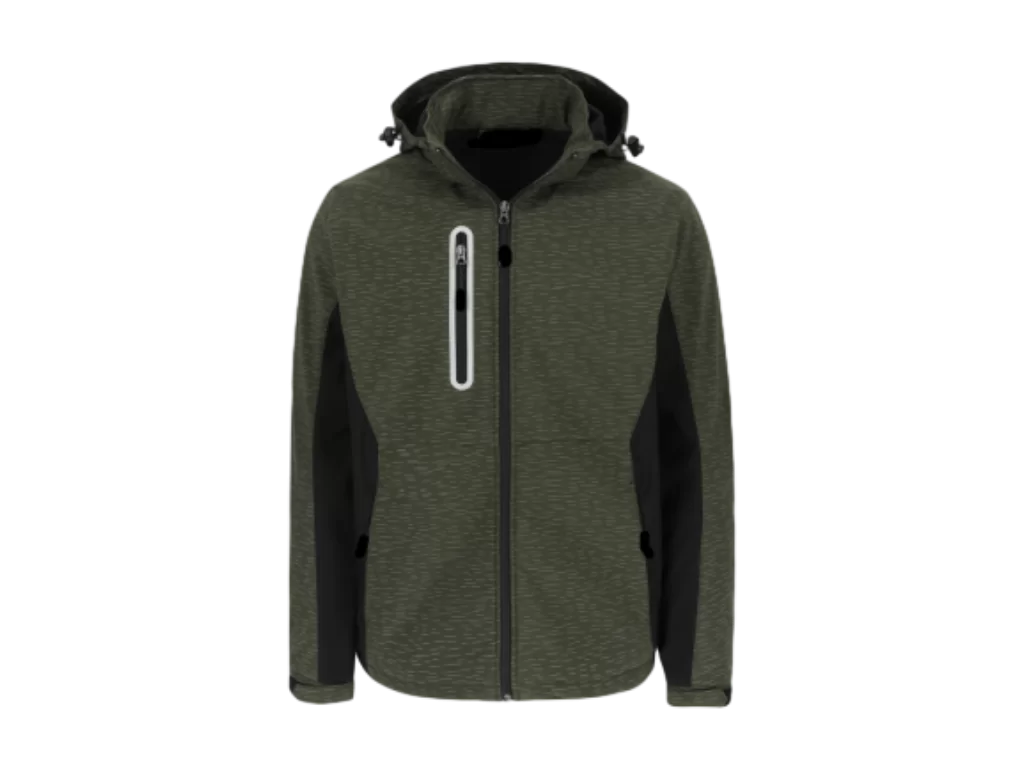 Werkende reflecterende softshell -jas waterdicht / ademend / waterafstotend